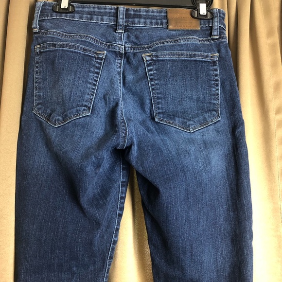 Lucky Brand Crop Cutoff Blue Denim Skinny Jeans - Picture 9 of 11